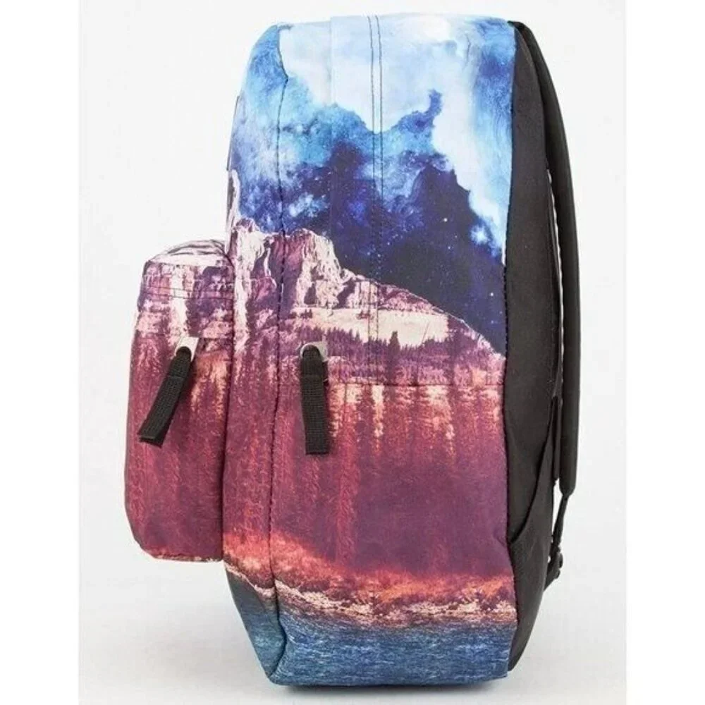 JanSport Unisex High Stakes Multi Agate Skies Backpack School Bag Rucksack